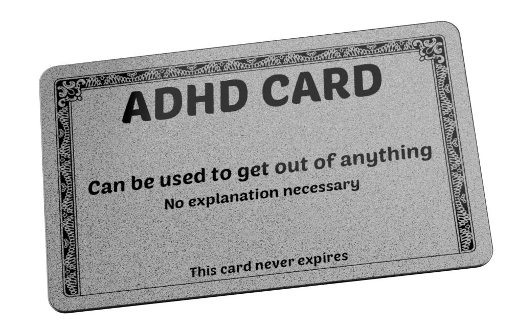 Mini Briefcase & ADHD Card Bundle