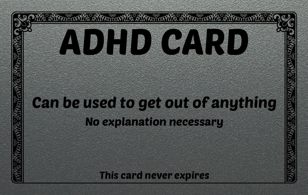 ADHD Card