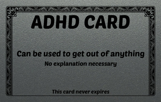 ADHD Card