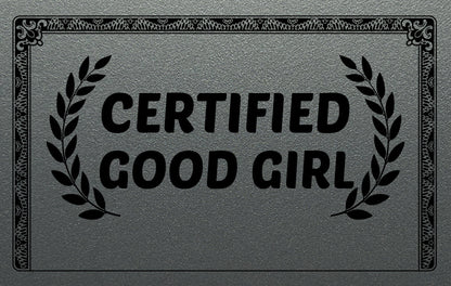 Certified Good Boy Award