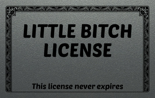 LIttle B**** License