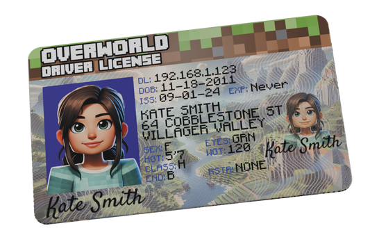 Overworld Driver License