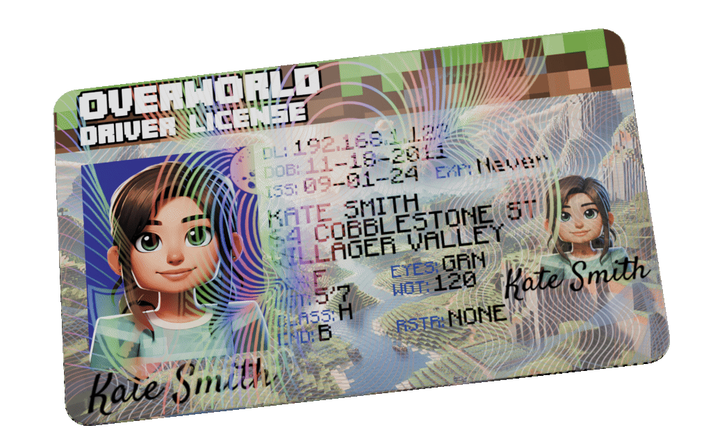 Overworld Driver License